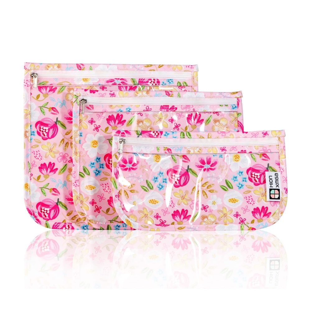 Tsa Approved Toiletry Bag, Set Of 3 Clear Travel Toiletry Bag Quart Size🫲
